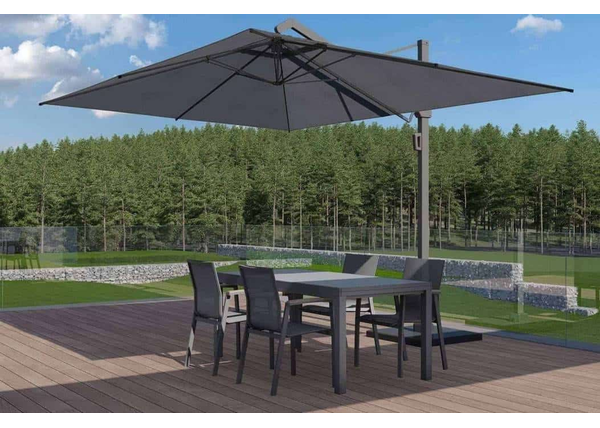 Krzesło ogrodowe czarne – eleganckie meble na taras i balkon