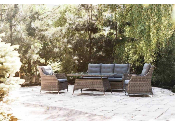 Meble ogrodowe 5-osobowe – nasz przepis na piękny ogród