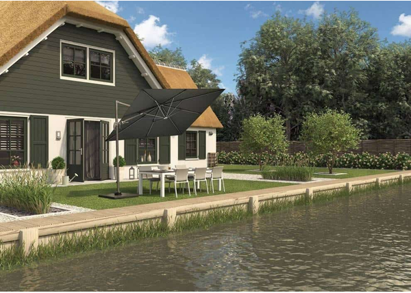 Zestaw mebli ogrodowych z parasolem – ponadczasowy komplet w Twoim ogrodzie