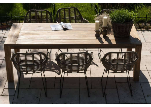 Meble rattanowe na balkon