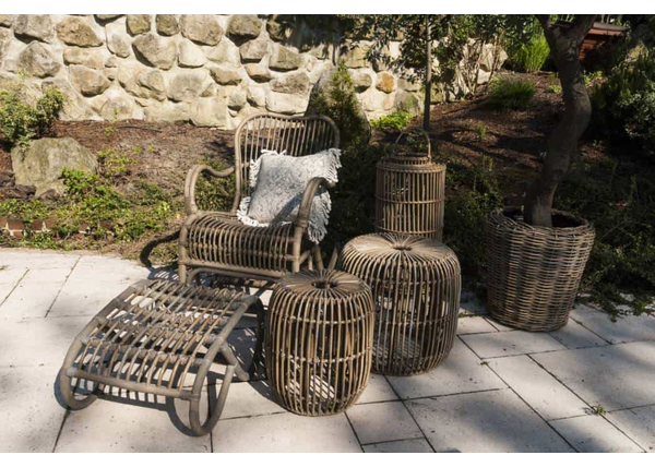 Meble z rattanu na taras