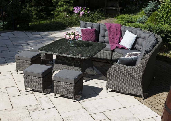 Narożnik na taras – propozycje do nowoczesnego ogrodu