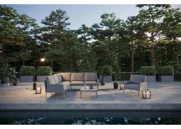 Narożnik tarasowy z fotelami – trendy na nadchodzący sezon