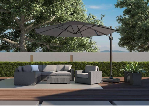 Narożnik z technorattanu – odkryj jeszcze piękniejsze oblicze lata