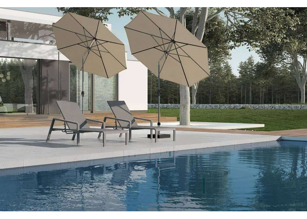 Nowoczesne leżaki ogrodowe 