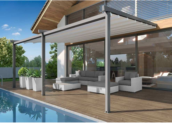 Nowoczesne zadaszenie tarasu