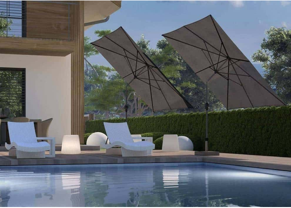 Parasol ogrodowy 250 cm – pewna ochrona przed słońcem