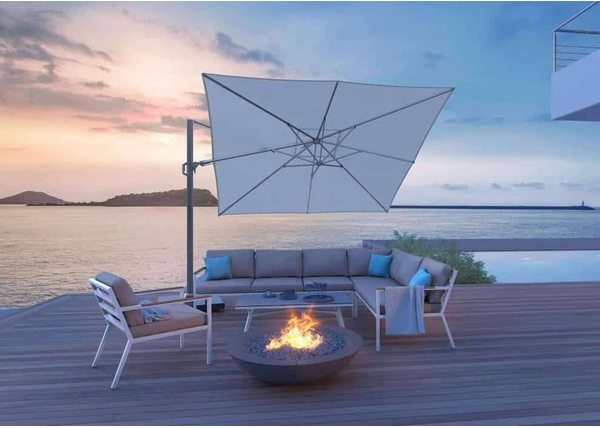 Parasol ogrodowy 300 cm – bezpieczeństwo i wygoda