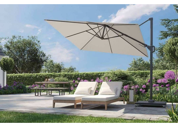 Parasol ogrodowy ze stojakiem – zadbaj o swoje bezpieczeństwo!