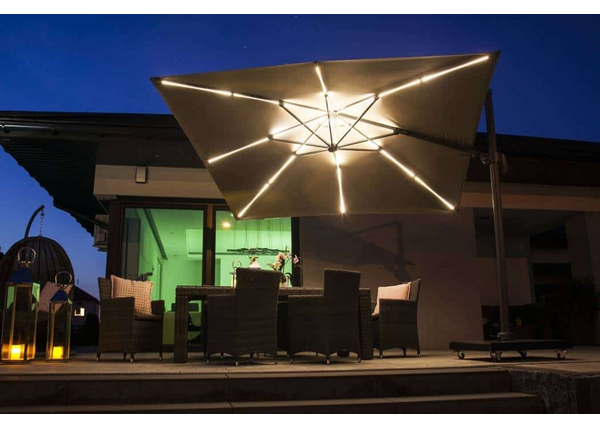 Parasole ogrodowe na wysięgniku