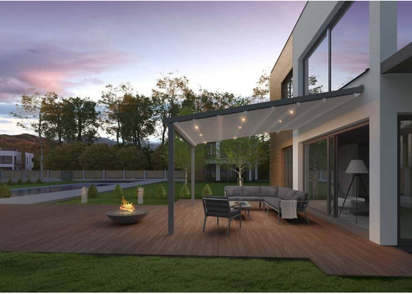 Pergola nowoczesna – całoroczna strefa relaksu
