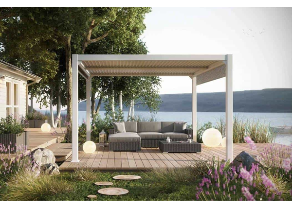 Pergole tarasowe – metalowe i nowoczesne