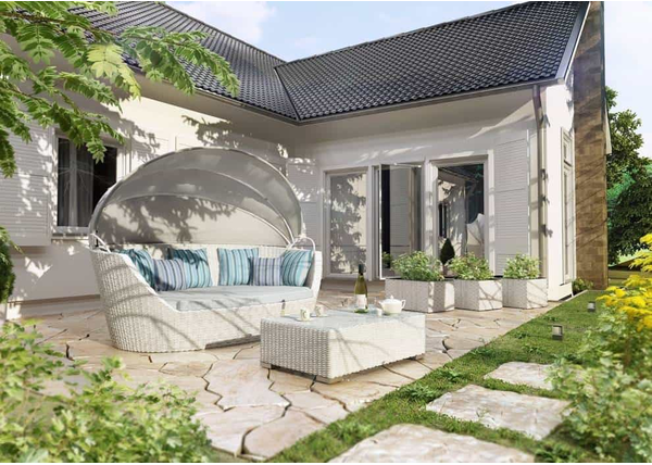 Sofa ogrodowa – ekskluzywne wyposażenie na Twój taras