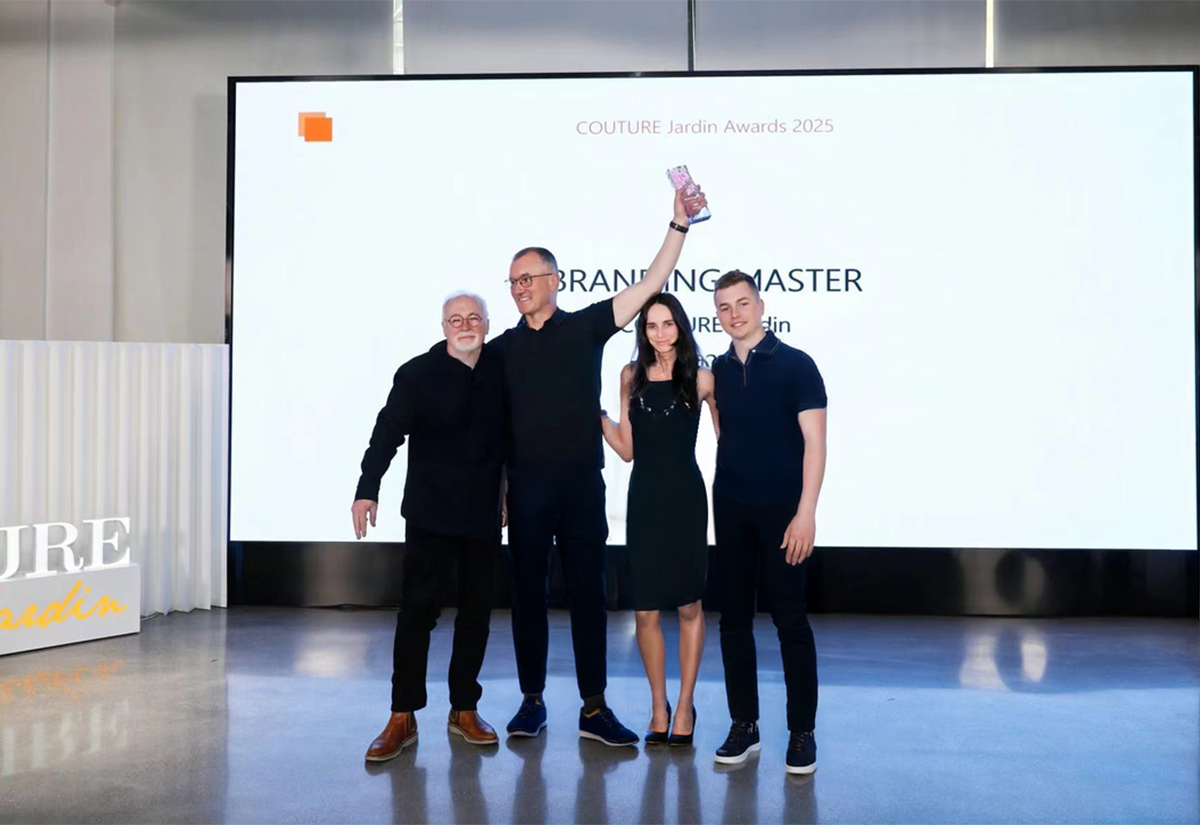 Garden Space z 1 miejscem na świecie za najlepszą promocję marki Couture Jardin
