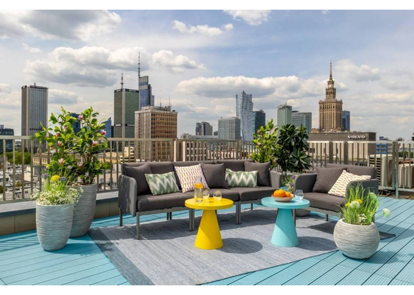 Wyposażyliśmy w meble ogrodowe studio Dzień Dobry TVN!