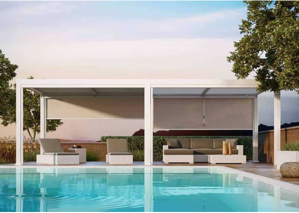 Zadaszenie tarasu białe – stylowe i funkcjonalne rozwiązania