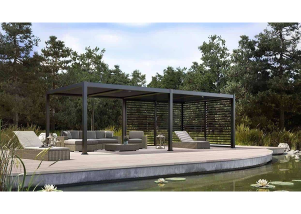 Żaluzje do altany dla większego komfortu i prywatności