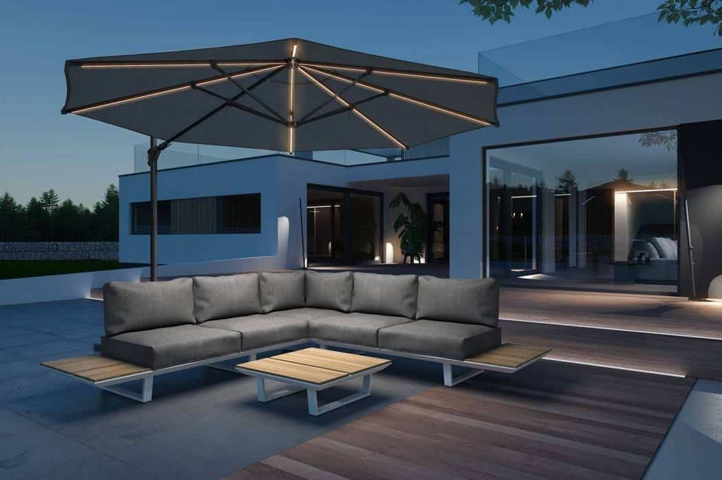 Zestaw mebli tarasowych – modny i funkcjonalny ogród 