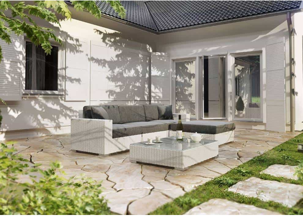 Zestaw ogrodowy technorattan