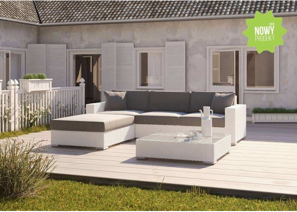 Zestaw ogrodowy z technorattanu