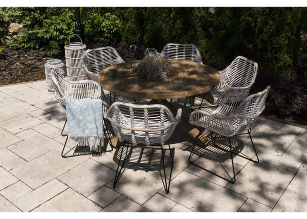 Zestaw rattanowy ogrodowy