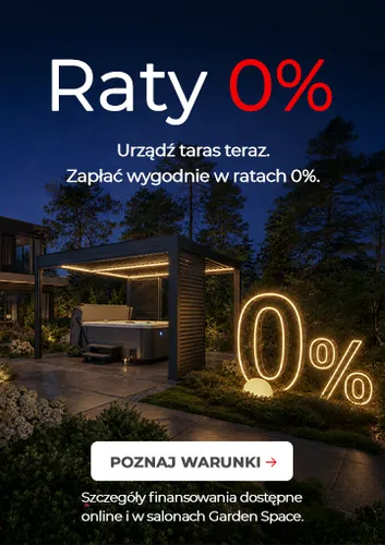 Urządź taras teraz i zapłać wygodnie w ratach 0%