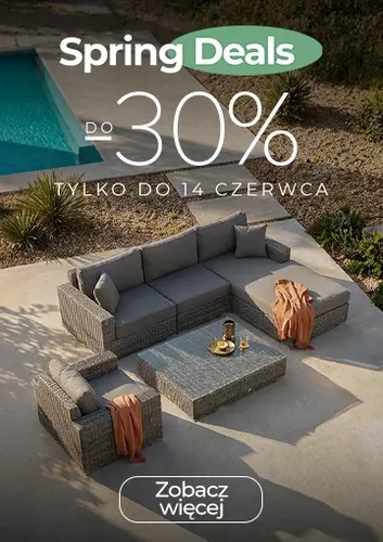 Spring deals do -30%! Tylko do 14 czerwca