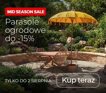Leżak SORA za 1 zł przy zakupie parasola z nogą boczną!