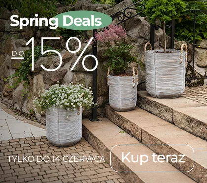 Donice w Spring Deals do -15%! Tylko do 14 czerwca