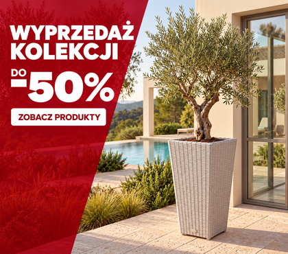 Wyprzedaż kolekcji donic ogrodowych – rabaty do -50% w Garden Space