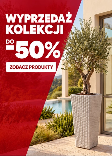 Donice ogrodowe — wyprzedaż kolekcji do -50%