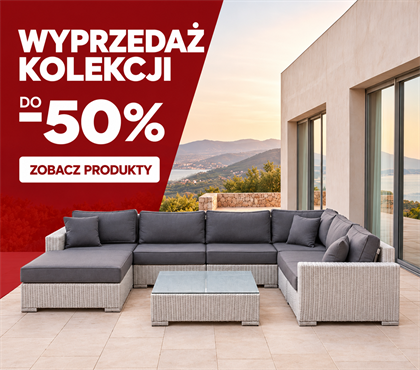 Wyprzedaż kolekcji mebli ogrodowych – rabaty do -50% w Garden Space