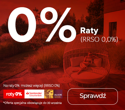 Raty 0% (RRSO 0%)