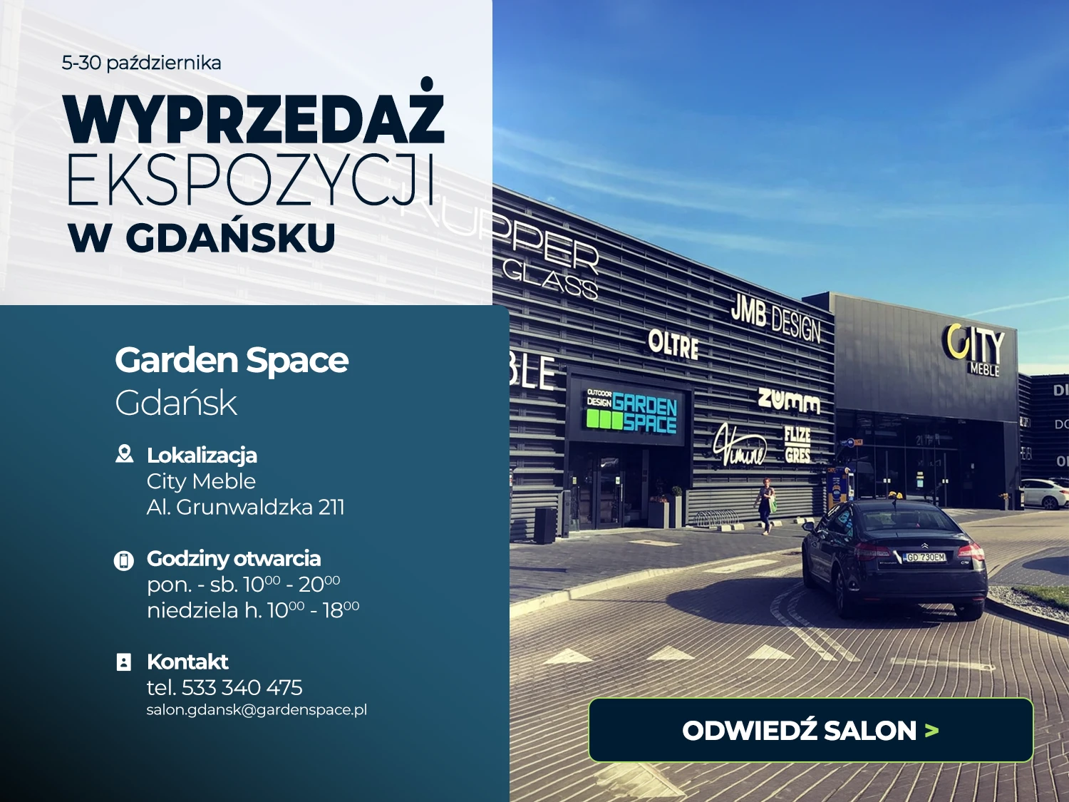 Garden Space Gdańsk - zobacz lokalizację salonu