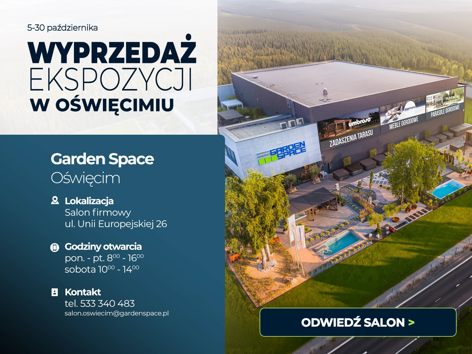 Garden Space Oświęcim - zobacz lokalizację salonu