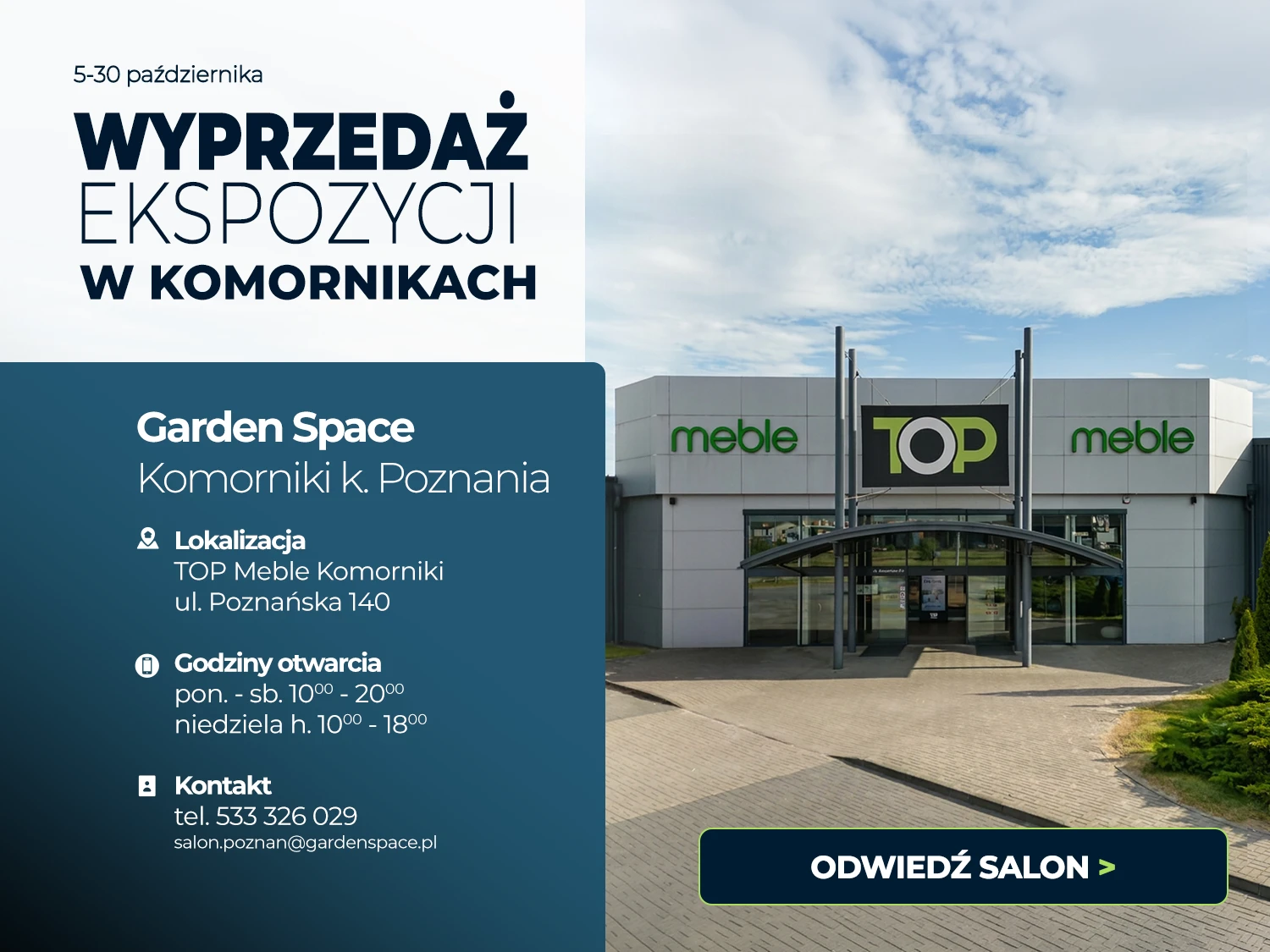 Garden Space Poznań - zobacz lokalizację salonu