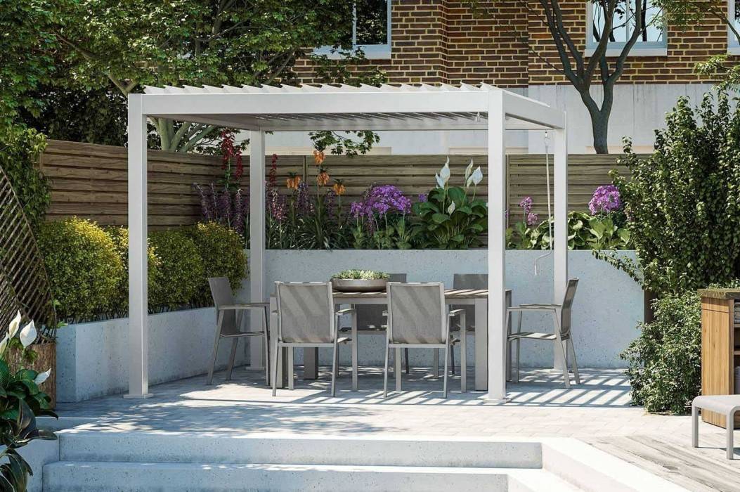 Pergola tarasowa 6x3 m – innowacyjne rozwiązania do Twojego ogrodu