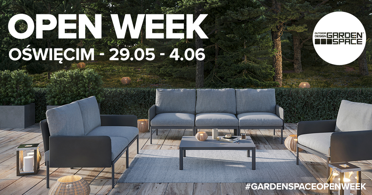 Open Week we wszystkich salonach Garden Space!