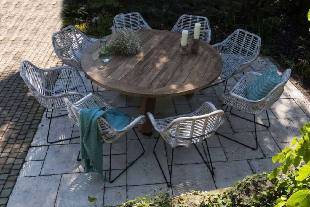 Stół ogrodowy okrągły: ponadczasowy i elegancki