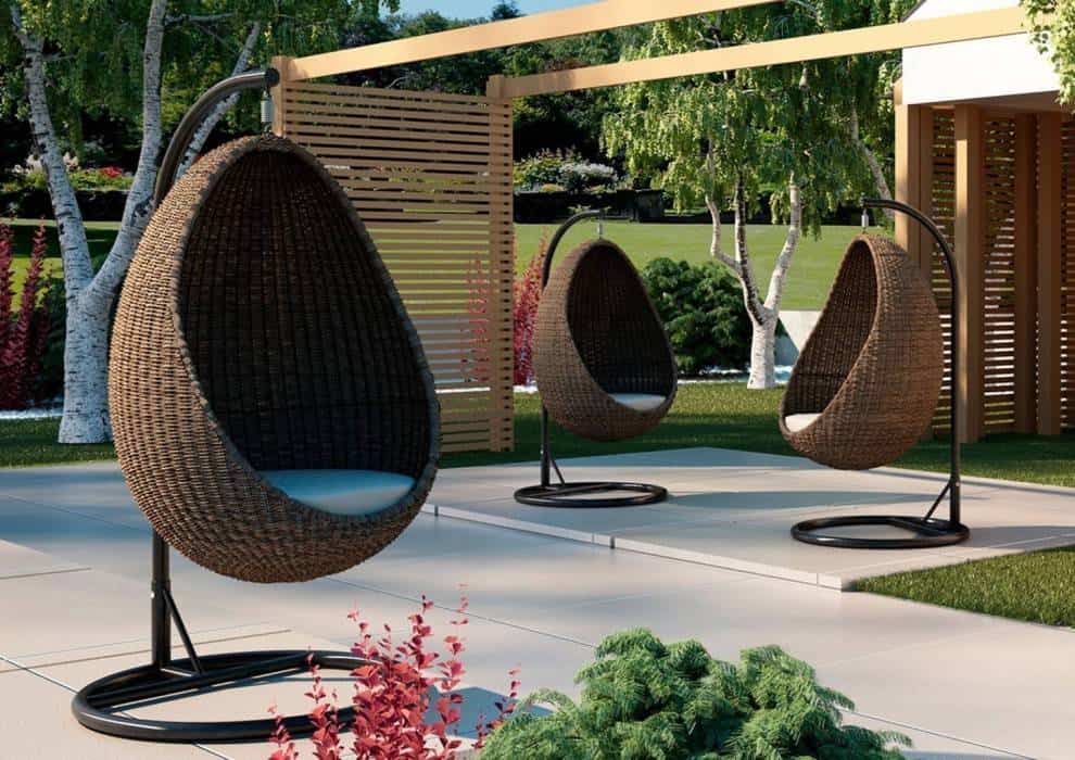 Wiszący fotel ogrodowy – relaks dla ciała i ducha