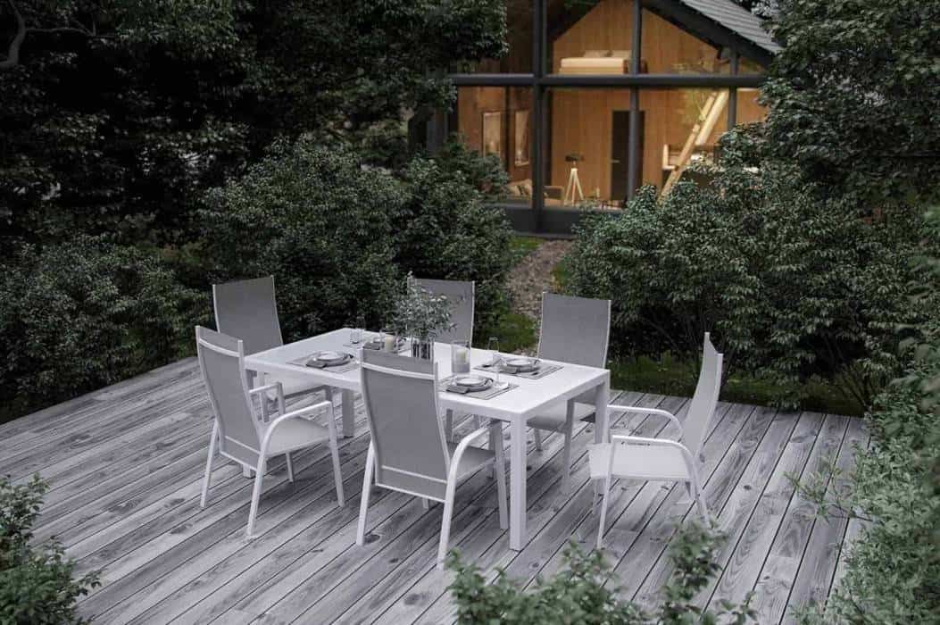 Meble tarasowe aluminiowe – solidne i modne wyposażenie do ogrodu