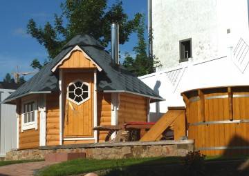 Poprzednie kolekcje: Domek drewniany - sauna 4,5m2