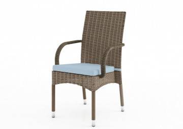 poduszki ogrodowe: Poszewka na siedzisko krzesła Tramonto