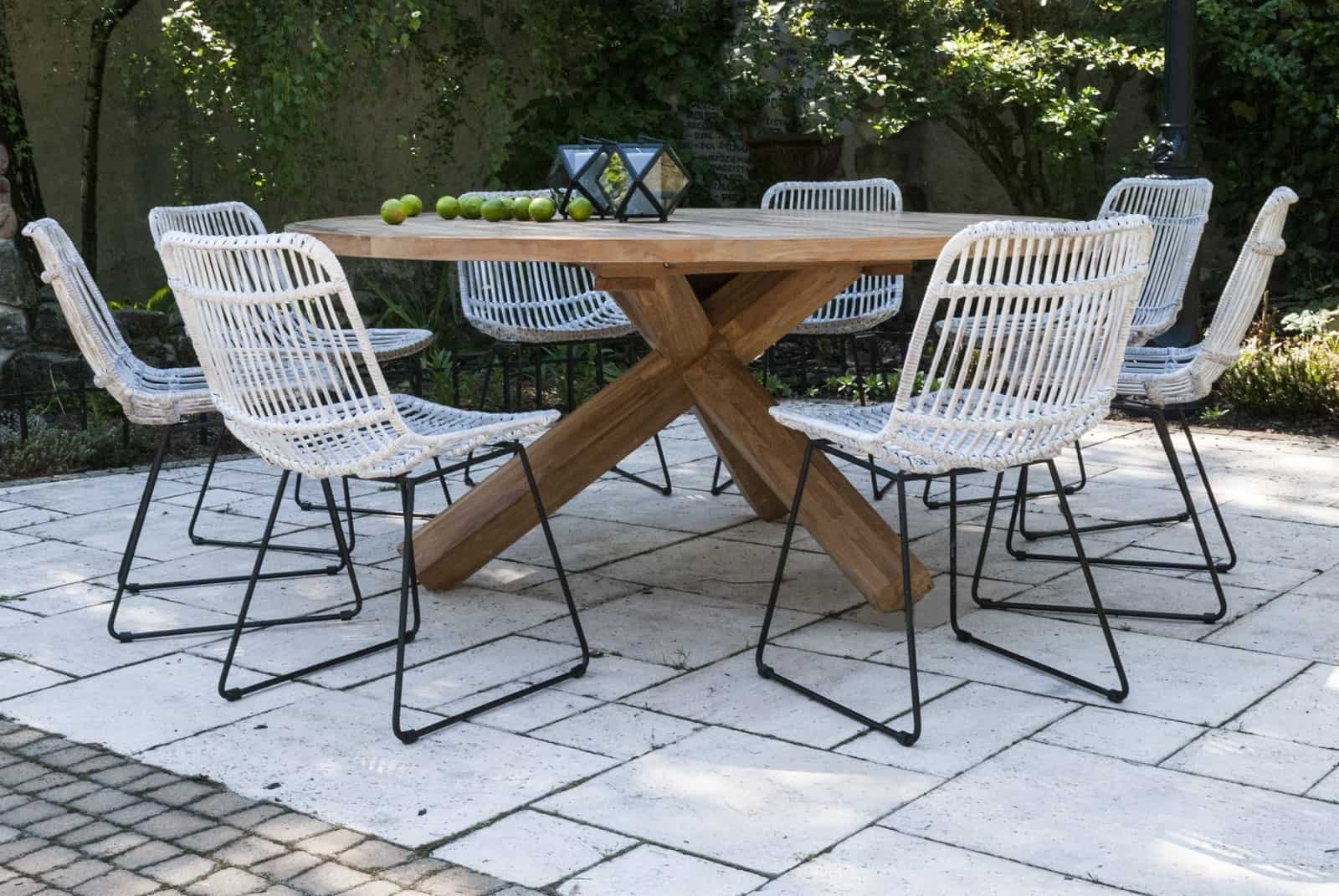 stół i krzesła ogrodowe VIMINE