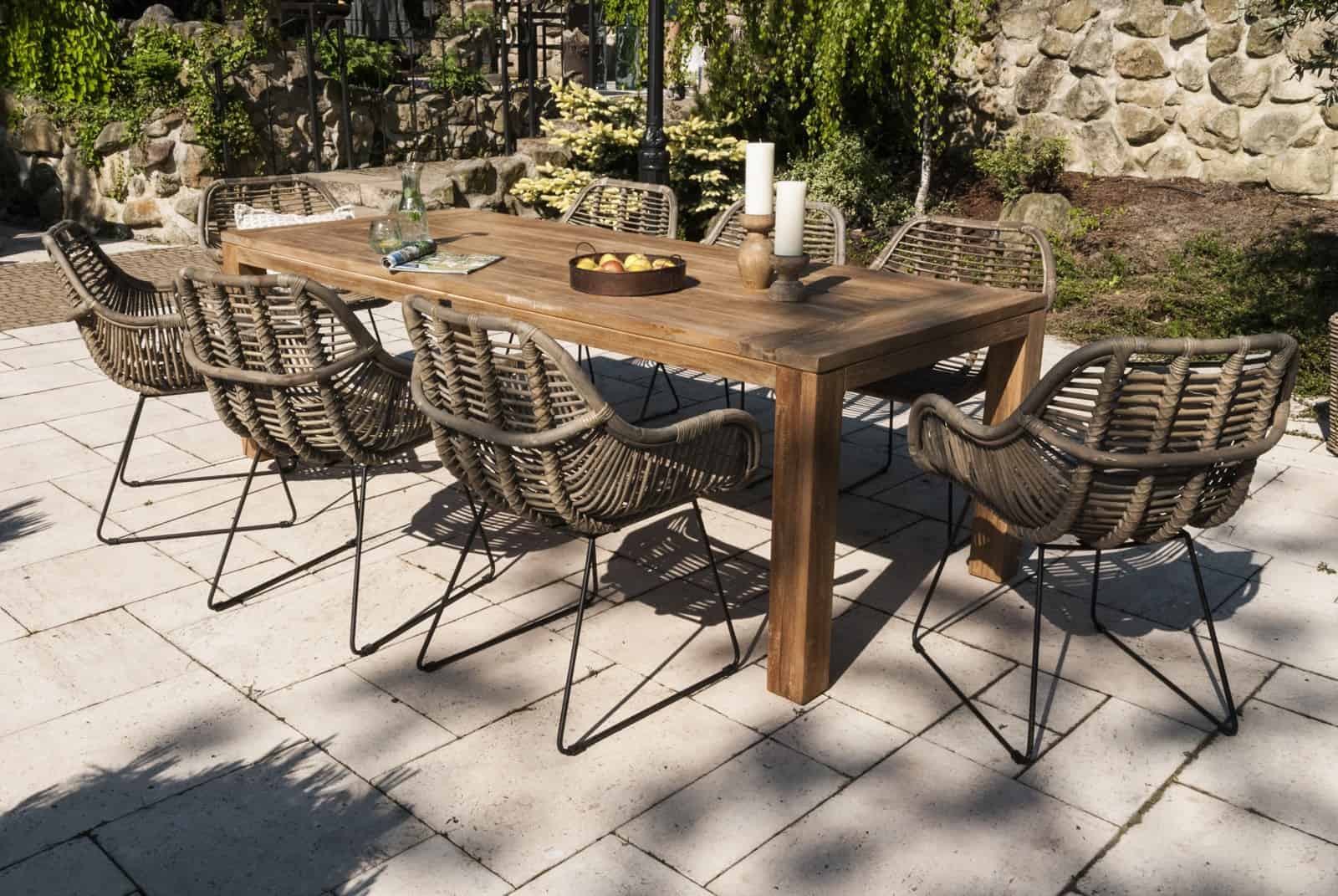 Stół ogrodowy teak NIMES 180cm