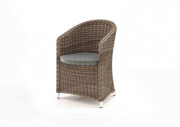 designerskie meble do ogrodu: Fotel ogrodowy DOLCE VITA royal piaskowy