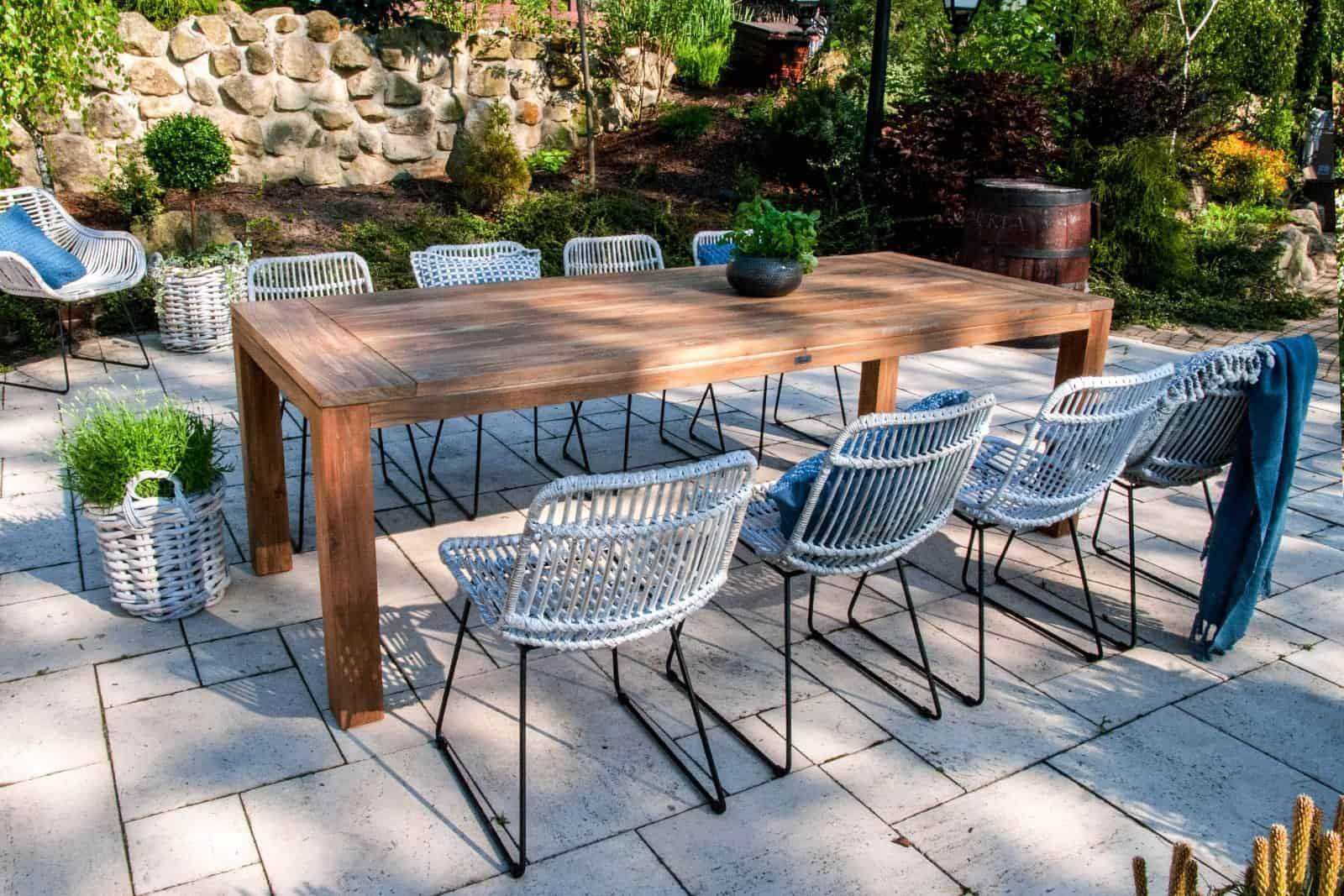 meble ogrodowe ze stołem Nimes II