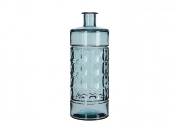 Poprzednie kolekcje: Butelka/naczynie szklane jasnoniebieske 40cm