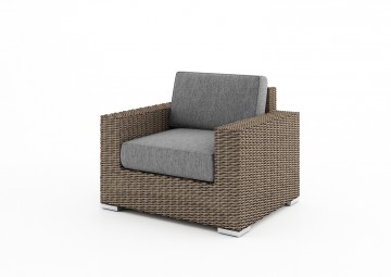 meble na taras design: Fotel MILANO royal piaskowy