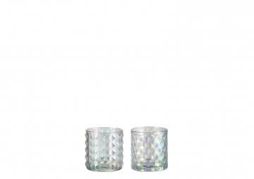 Poprzednie kolekcje: Lampion szklany biały 7,5cm
